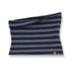 Donkerblauwe gestreepte nekwarmer - Nur denim